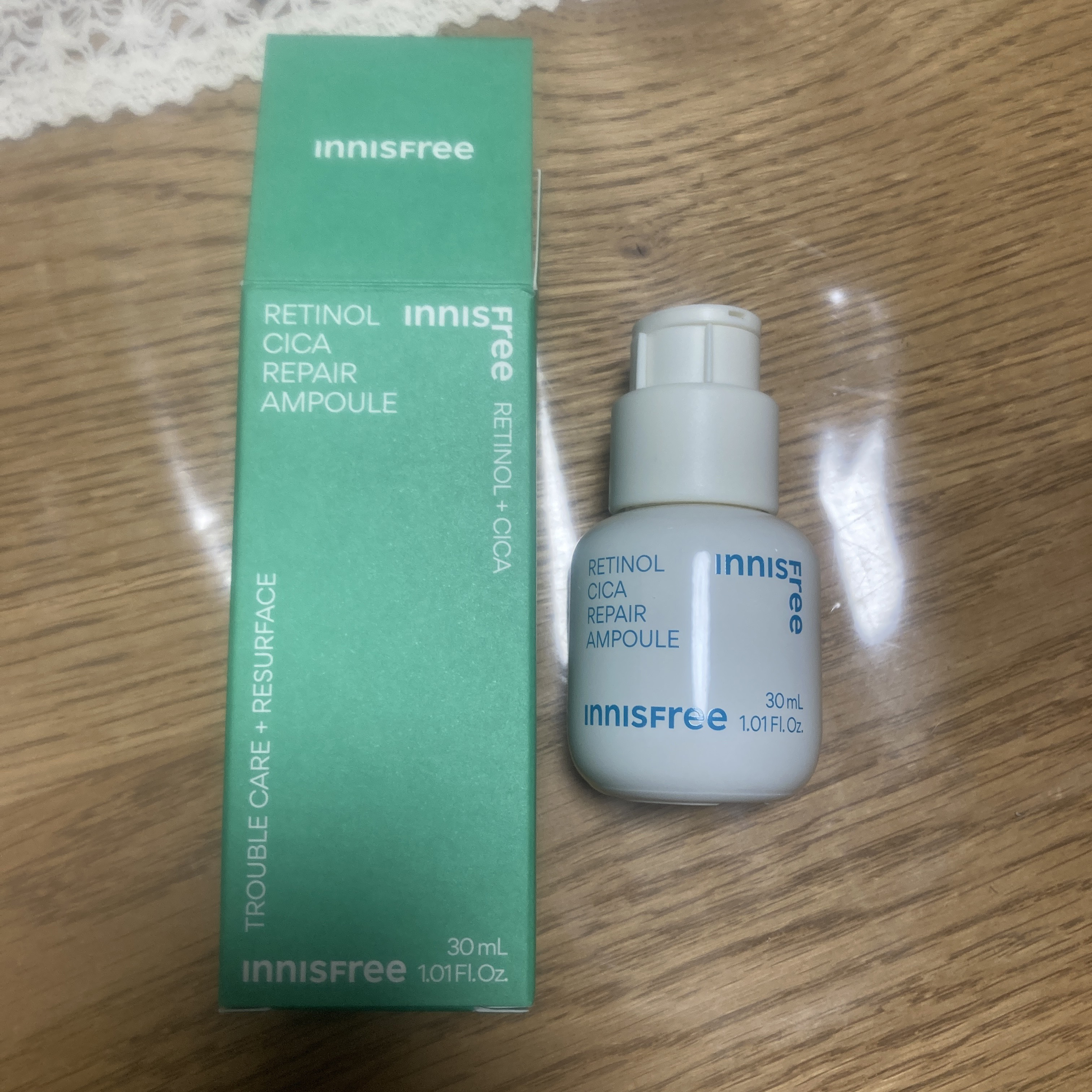 レチノール　シカ　リペア　セラム/innisfree/美容液を使ったクチコミ（1枚目）