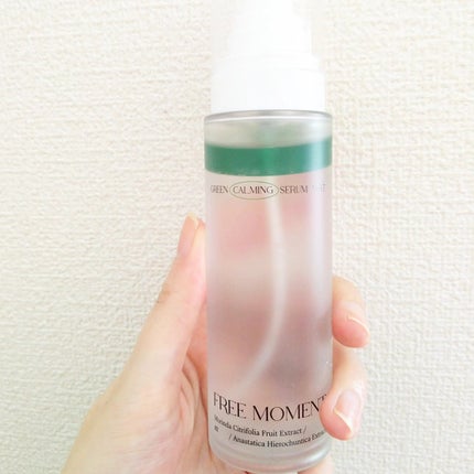 グリーンカーミングセラムミスト/Free Moment /ミスト状化粧水を使ったクチコミ(5枚目)