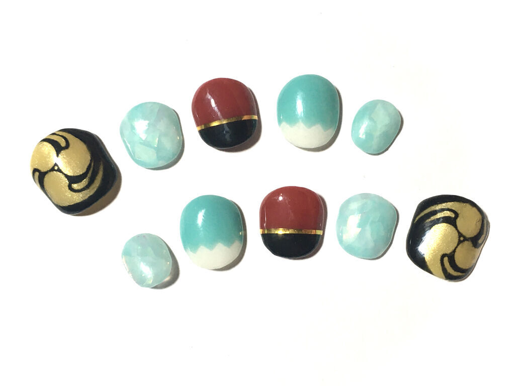 ジェルネイル（ライト対応）/セリア/ジェルネイルを使ったクチコミ（3枚目）