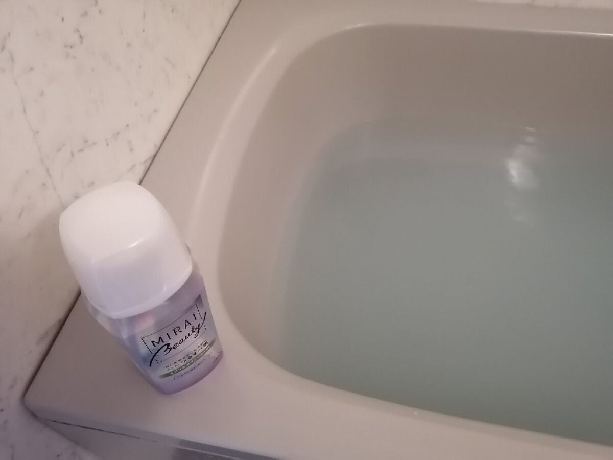MIRAI beauty バスパウダー/花王/炭酸系入浴剤を使ったクチコミ(4枚目)