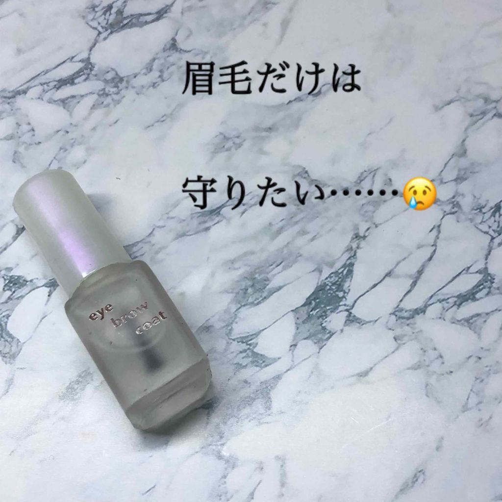 エバビレーナ アイブローコート/DAISO/アイブロウコートを使ったクチコミ(1枚目)