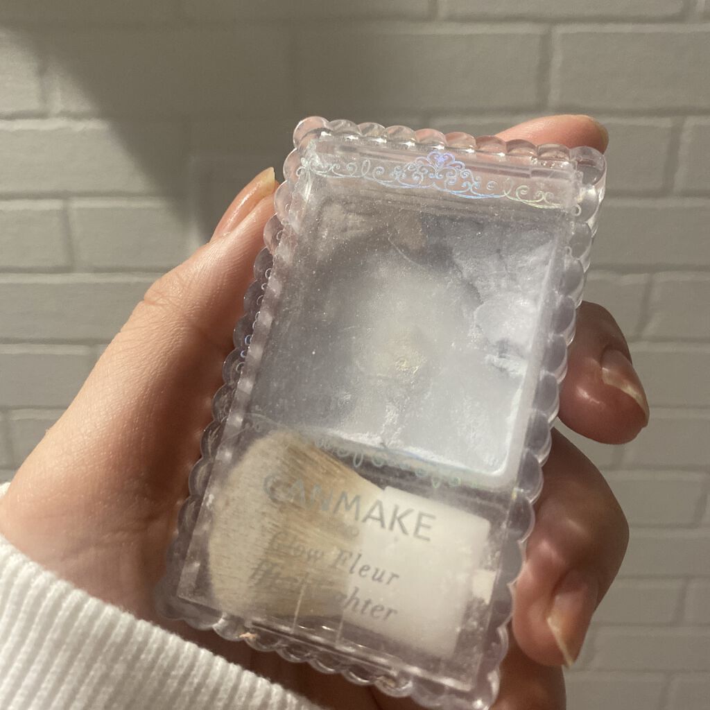 グロウフルールハイライター/キャンメイク/パウダーハイライトを使ったクチコミ（1枚目）