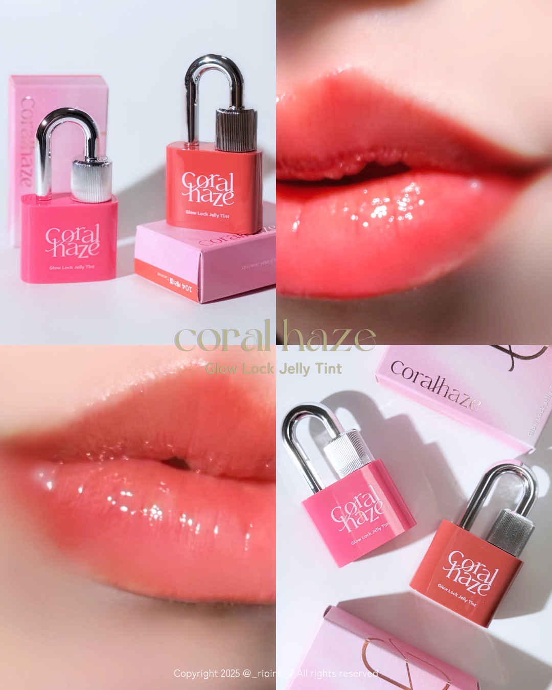 グロウロックゼリーティント/Coralhaze/リップティントを使ったクチコミ（1枚目）