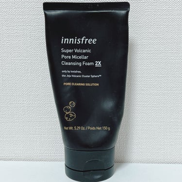 スーパーヴォルカニック ミセラー クレンジングフォーム 2X/innisfree/洗顔フォームを使ったクチコミ（1枚目）