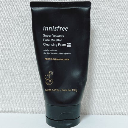 スーパーヴォルカニック ミセラー クレンジングフォーム 2X/innisfree/洗顔フォームを使ったクチコミ(1枚目)
