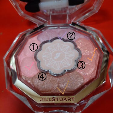 ジルスチュアート ブルームクチュール アイズ 12 misty cosmos/JILL STUART/アイシャドウパレットを使ったクチコミ（2枚目）