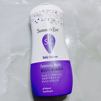 フェミニンウォッシュ マルチベネフィット デイリーバランス/Summer's Eve(サマーズイブ)/デリケートゾーンケアを使ったクチコミ(1枚目)