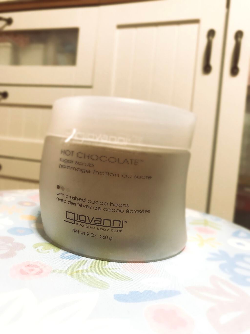 ジョヴァンニ シュガー ボディスクラブ ホットチョコレート/giovanni/ボディスクラブを使ったクチコミ(1枚目)