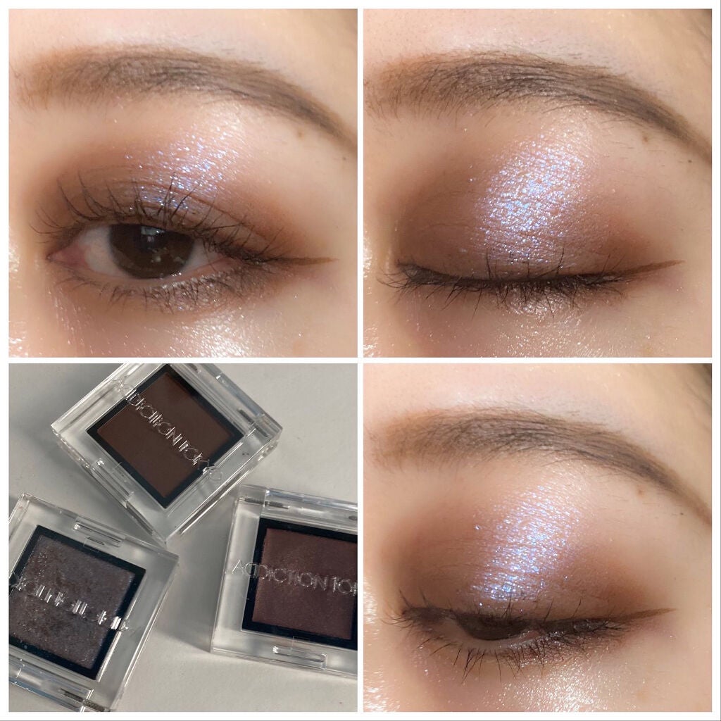 アディクション ザ アイシャドウ スパークル/ADDICTION/単色アイシャドウを使ったクチコミ(3枚目)