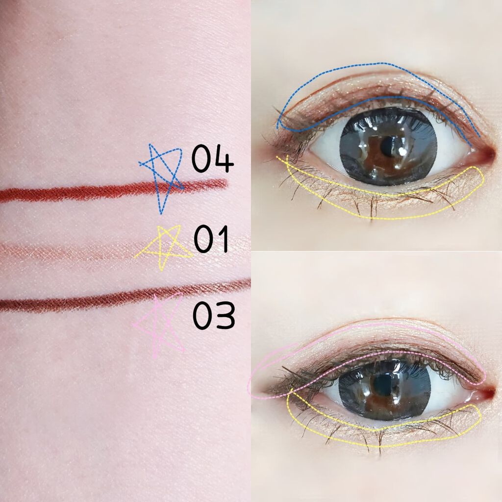 ダブルラスティングジェルライナー/keybo/ジェルアイライナーを使ったクチコミ(6枚目)