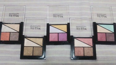 UR GLAM　VELVET EYE COLOR PALETTE スモーキーブラウン/U R GLAM/パウダーアイシャドウを使ったクチコミ（2枚目）