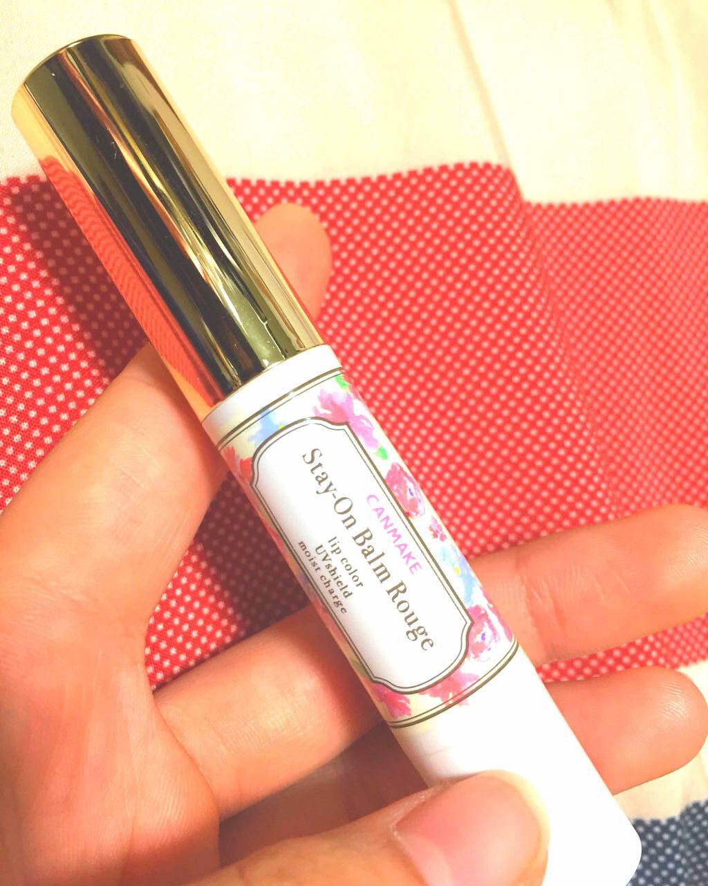 ステイオンバームルージュ/キャンメイク/口紅を使ったクチコミ(1枚目)