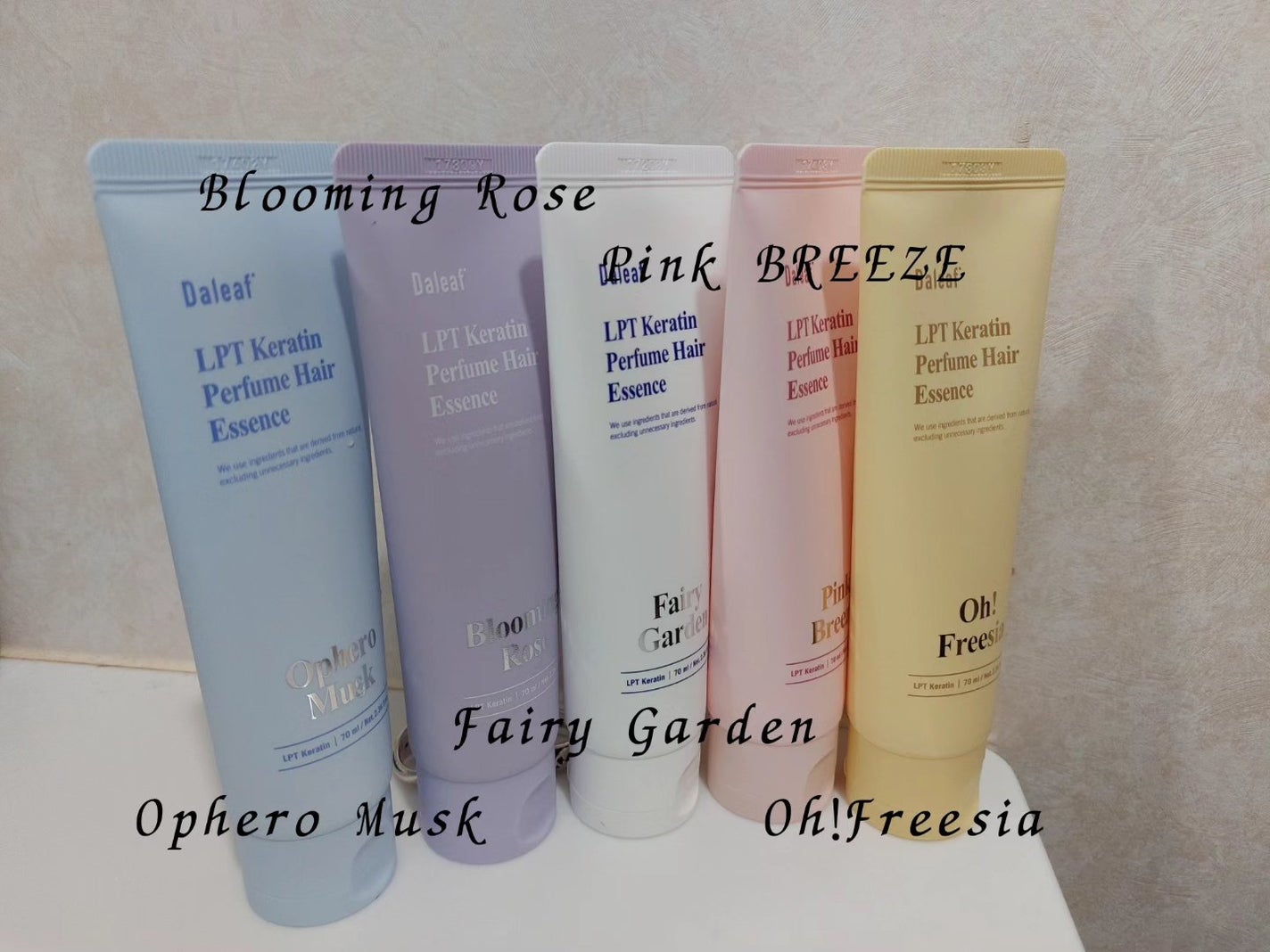 LPT Keratin パフュームヘアエッセンス Blooming Rose/Daleaf/ヘアミルクを使ったクチコミ(2枚目)