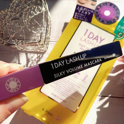 1DAY LASH UP シルキーボリュームマスカラa/K-パレット/マスカラを使ったクチコミ(2枚目)