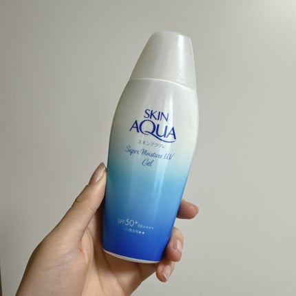 スキンアクア スーパーモイスチャージェル/スキンアクア/日焼け止めジェルを使ったクチコミ(1枚目)
