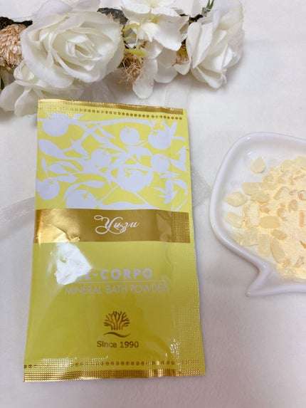 ミネラルバスパウダー グリーティングギフト/イルコルポ/入浴剤セットを使ったクチコミ(4枚目)