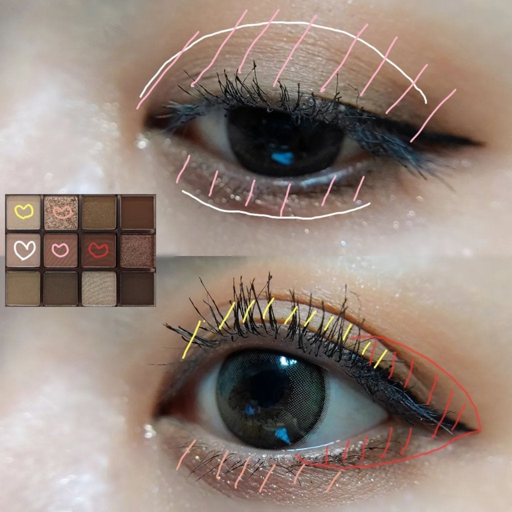 ホーリーモリーレイヤーパレット/HAKIT/アイシャドウパレットを使ったクチコミ(4枚目)