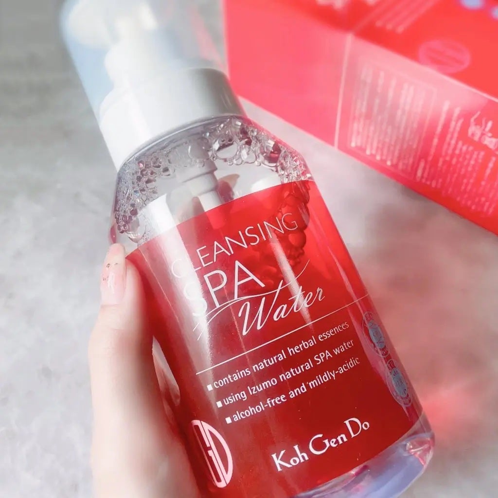 クレンジングウォーター/Koh Gen Do/クレンジングウォーターを使ったクチコミ(1枚目)