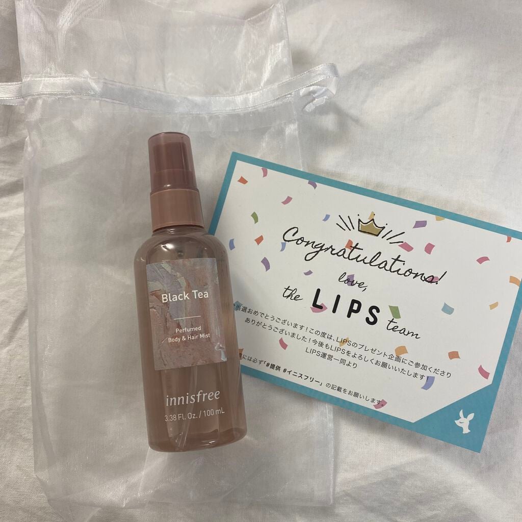 パフュームド ボディ&ヘアミスト/innisfree/香水(その他)を使ったクチコミ(1枚目)