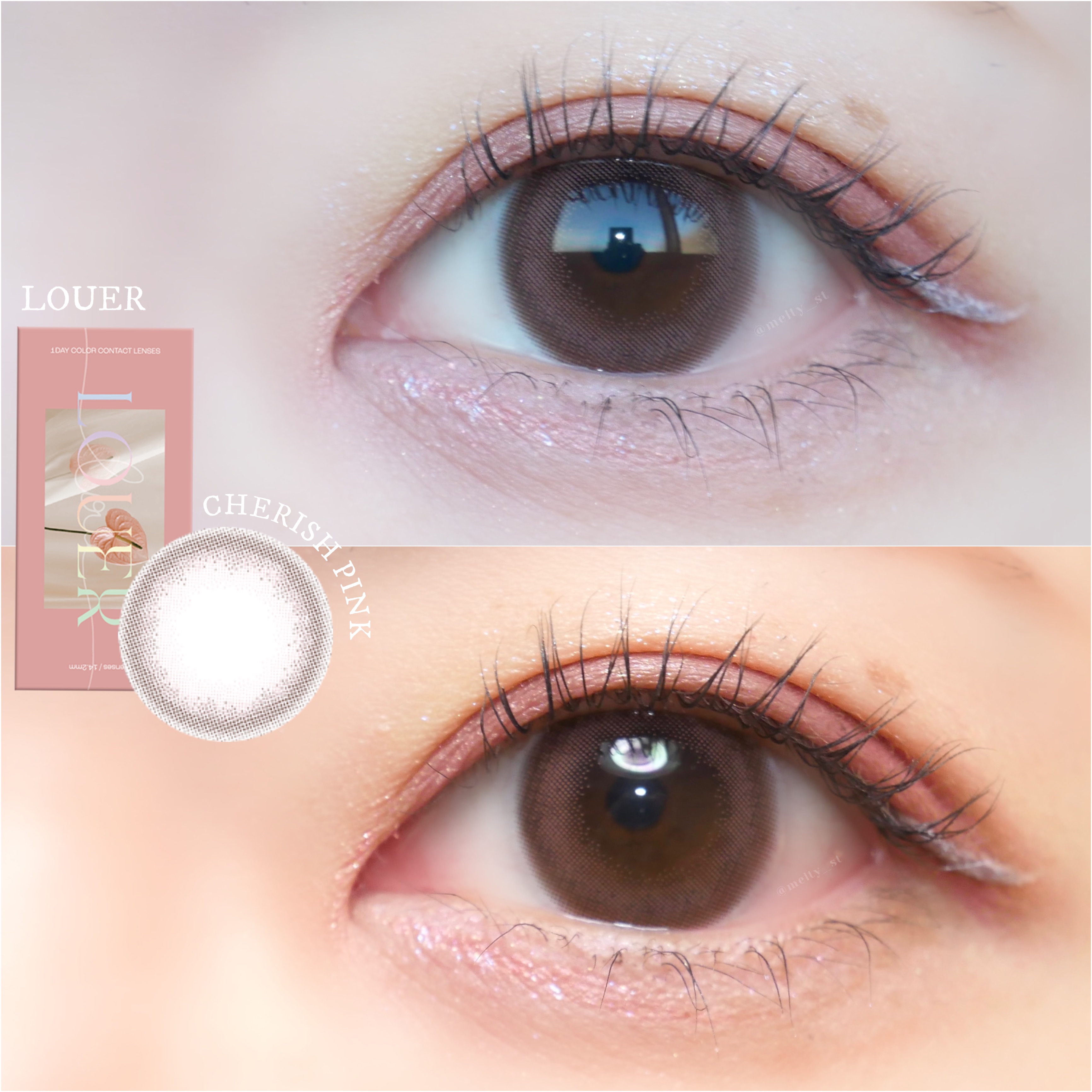 LOUER/LOUER/カラーコンタクトレンズを使ったクチコミ（1枚目）
