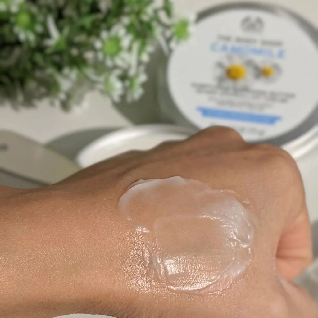 カモマイル サンプチュアス クレンジングバター/THE BODY SHOP/クレンジングバームを使ったクチコミ（3枚目）
