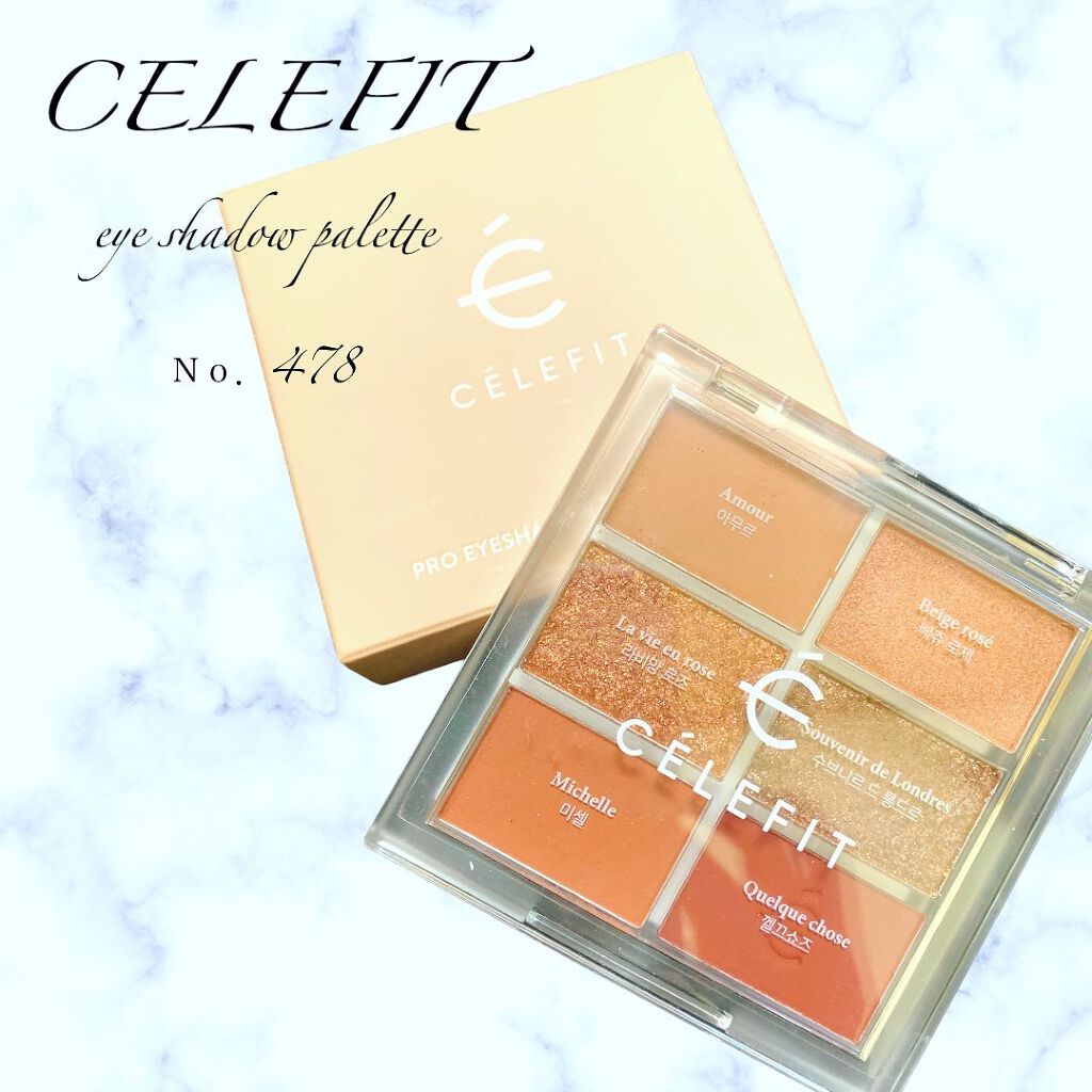 ✨CELEFIT ✨
プロ アイシャドウ パレット 
セシール💕Ｎｏ．478

とにかく発色がいいアイシャドウパレット💕
使わない色がないのもいい🥰
テクスチャーもとても柔らかいので色ものせやすい✨
薔薇の様な色合いと、繊細なカラーな