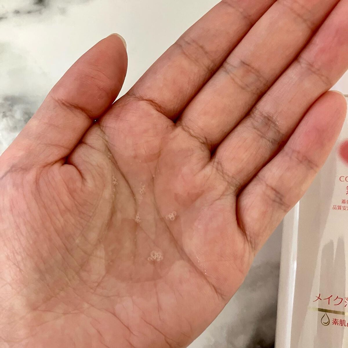 メイク落としオイル/カウブランド無添加/オイルクレンジングを使ったクチコミ(3枚目)