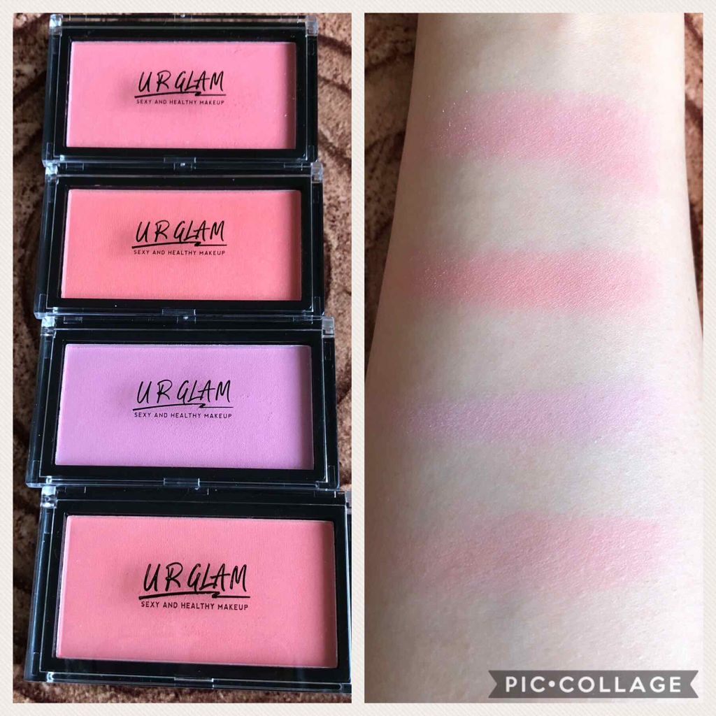 UR GLAM DAILY CHEEK BLUSH/U R GLAM/パウダーチークを使ったクチコミ(2枚目)