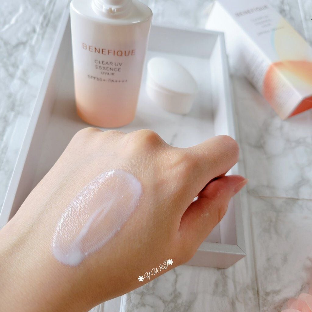 ベネフィーク クリア UV エッセンス(UV&IR)/BENEFIQUE/日焼け止めローションを使ったクチコミ(6枚目)