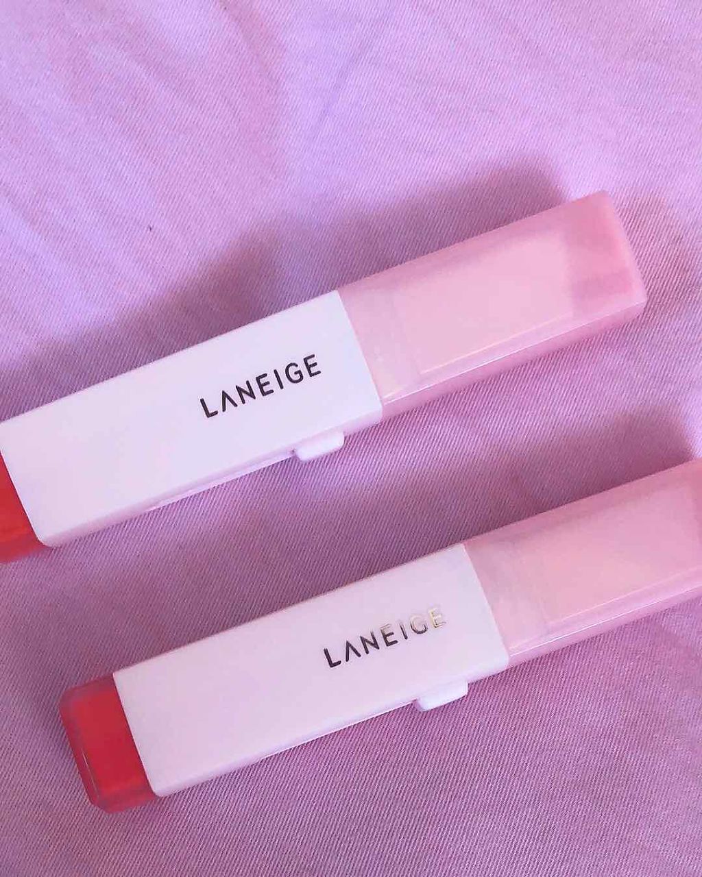 ツー トーン リップ バー/LANEIGE/口紅を使ったクチコミ(1枚目)