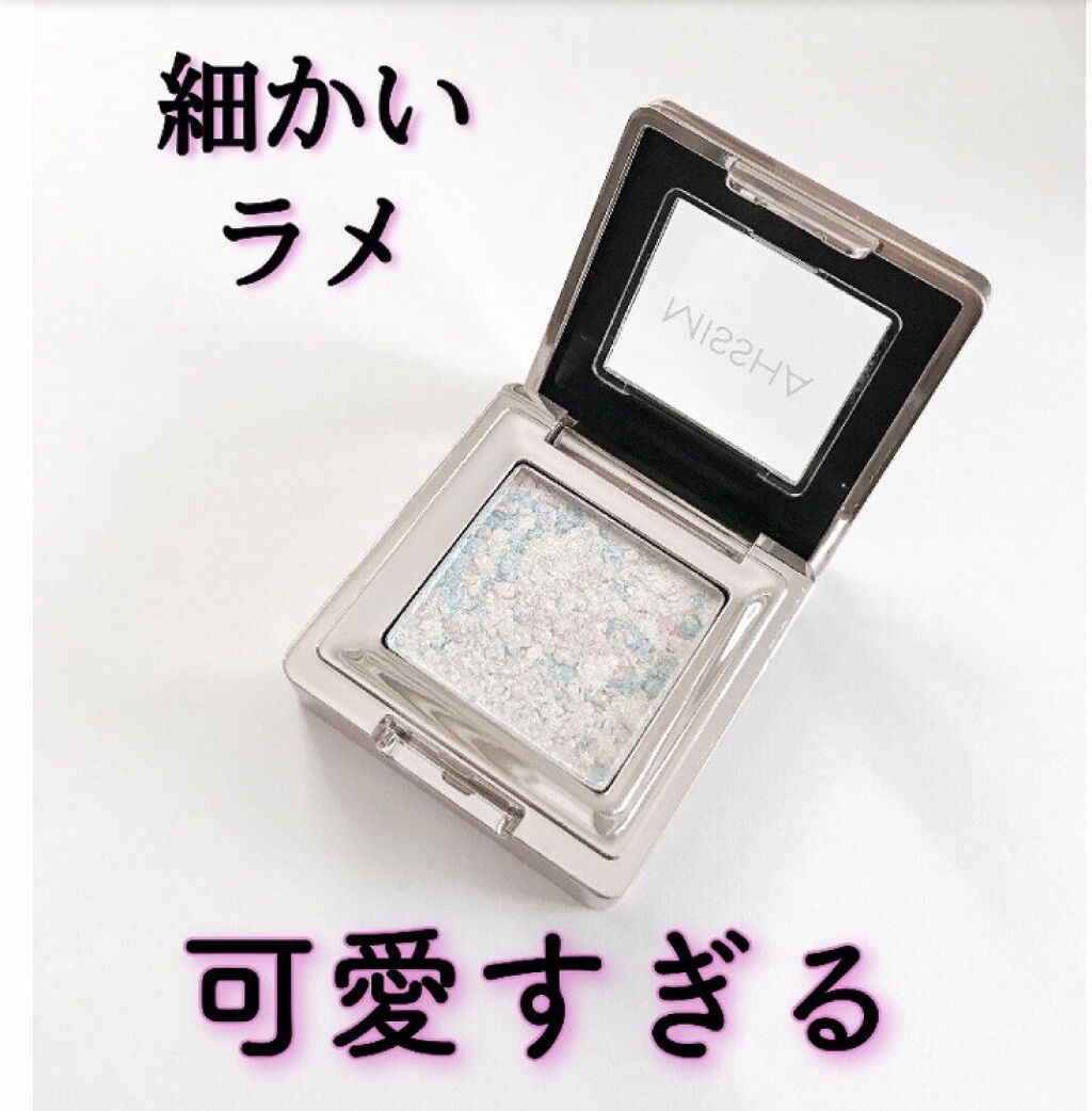 グリッタープリズム シャドウ/MISSHA/グリッターを使ったクチコミ（1枚目）