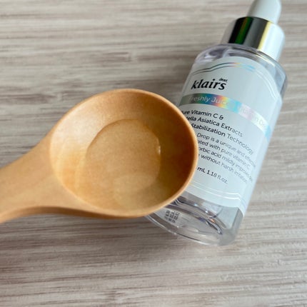 フレッシュリージュースドビタミンドロップ(35ml)/Klairs/美容液を使ったクチコミ(3枚目)