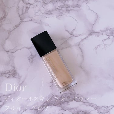 【旧】ディオールスキン フォーエヴァー フルイド グロウ 1N ニュートラル/Dior/リキッドファンデーションを使ったクチコミ（1枚目）