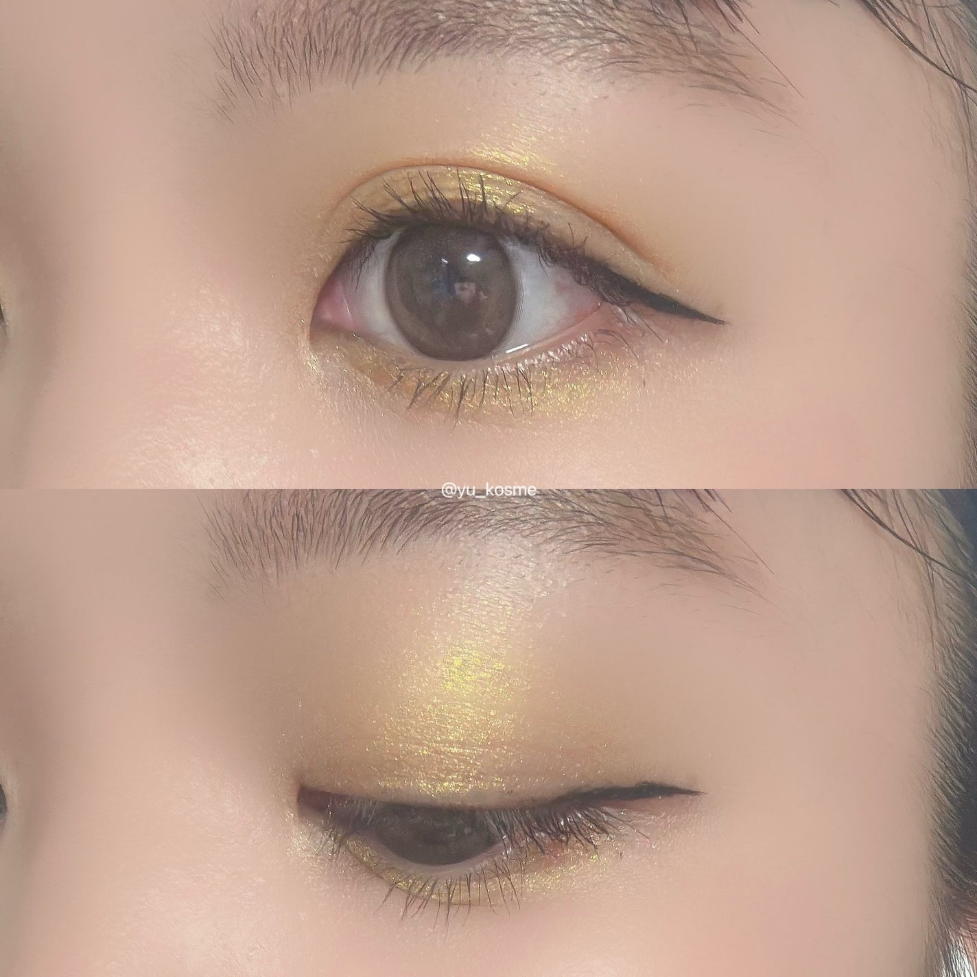 ポップ パウダージェル アイシャドウ/SHISEIDO/単色アイシャドウを使ったクチコミ(3枚目)