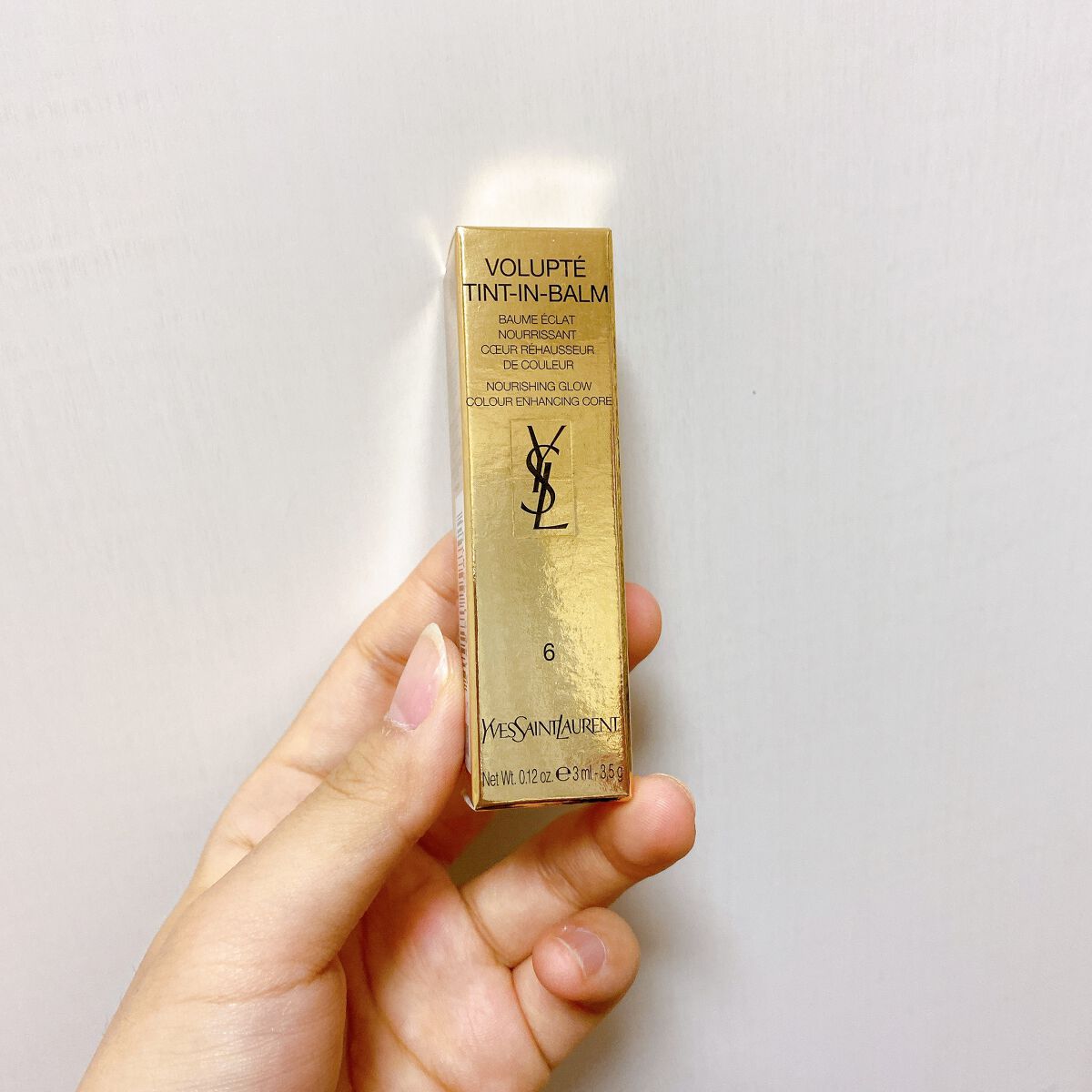 ルージュ ヴォリュプテ シャイン/YVES SAINT LAURENT BEAUTE/口紅を使ったクチコミ(4枚目)