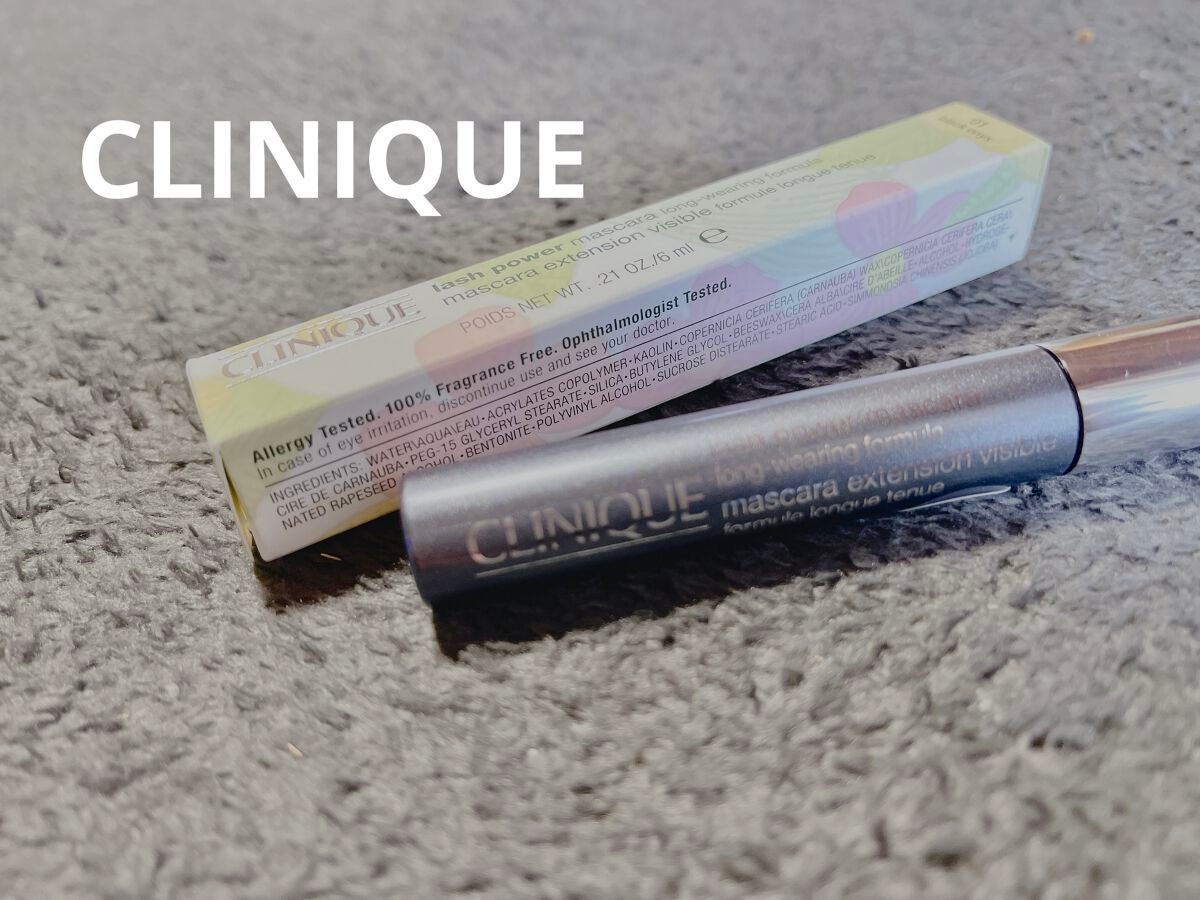 ラッシュ パワー マスカラ ロングウェアリング フォーミュラ/CLINIQUE/マスカラを使ったクチコミ(1枚目)