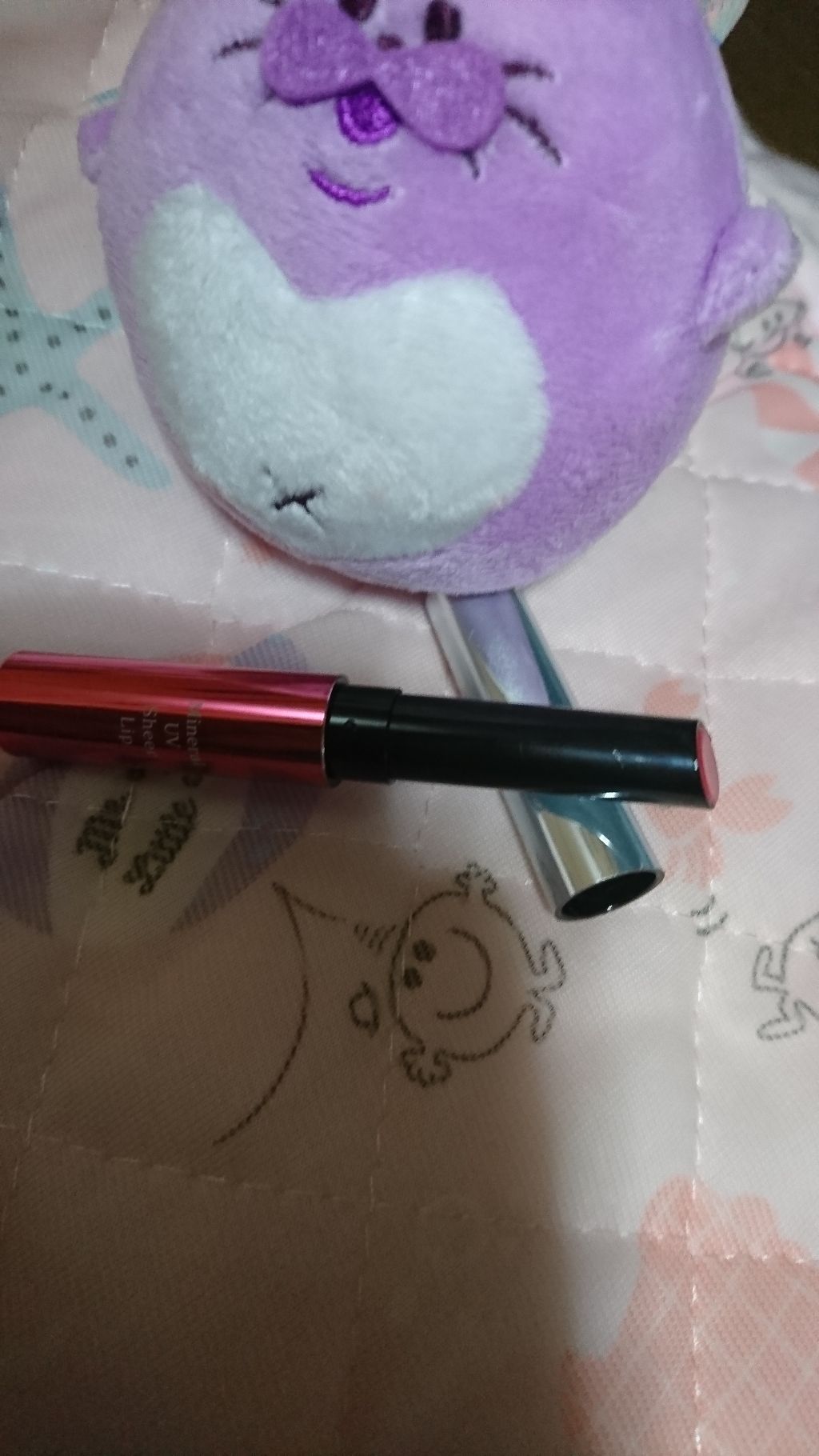 タイムシークレット ミネラルUVシアーリップ/TIME SECRET/リップケアを使ったクチコミ（2枚目）