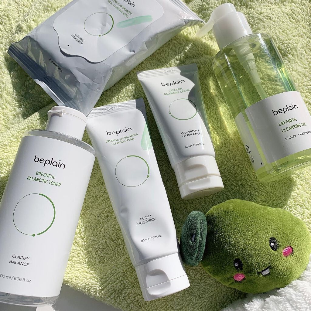 緑豆弱酸性クレンジング/beplain/クレンジングクリームを使ったクチコミ(2枚目)