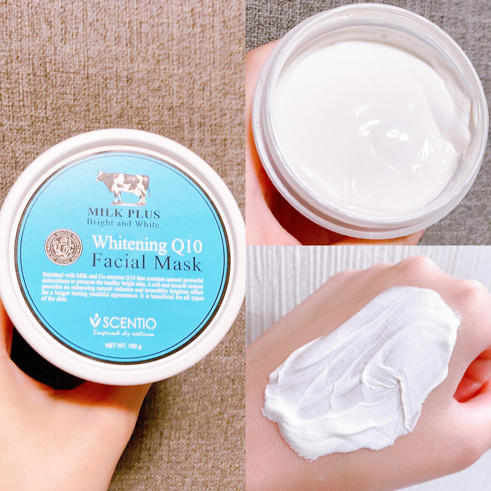 ミルクホワイトQ10フェイシャルスクラブ/Beauty Buffet/スクラブ・ゴマージュを使ったクチコミ（3枚目）