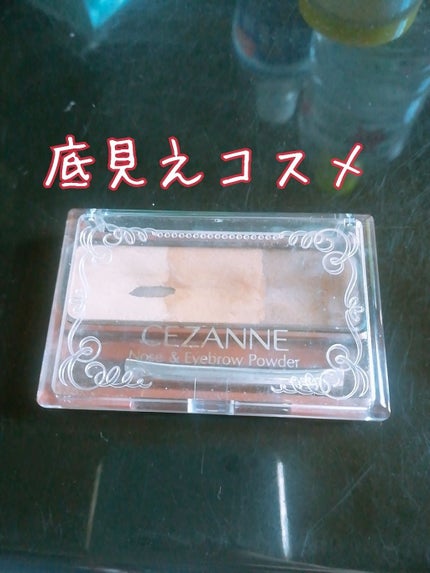 ノーズ&アイブロウパウダー/CEZANNE/パウダーアイブロウを使ったクチコミ(1枚目)