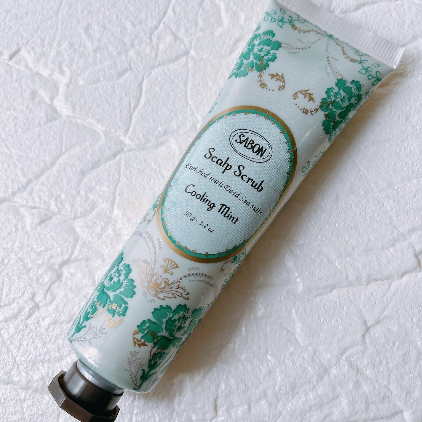 ヘッドスクラブ リフレッシング(ミント)/SABON/ヘッドスクラブを使ったクチコミ(2枚目)