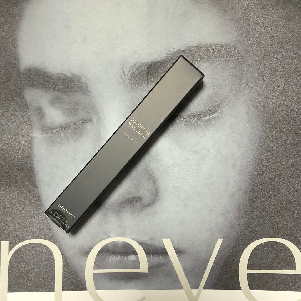 カラーリングマスカラ/uneven/マスカラを使ったクチコミ(1枚目)