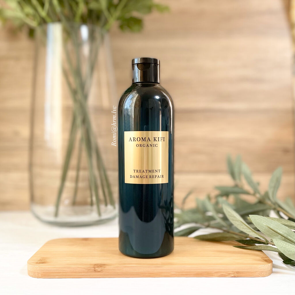 オーガニック シャンプー／トリートメント＜ダメージリペア＞/AROMA KIFI/シャンプー・コンディショナーを使ったクチコミ（1枚目）