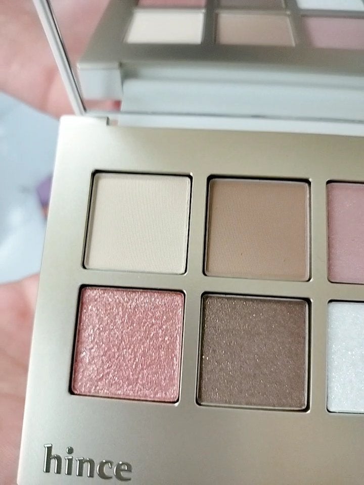ニューデップスアイシャドウパレット/hince/アイシャドウパレットを使ったクチコミ(4枚目)