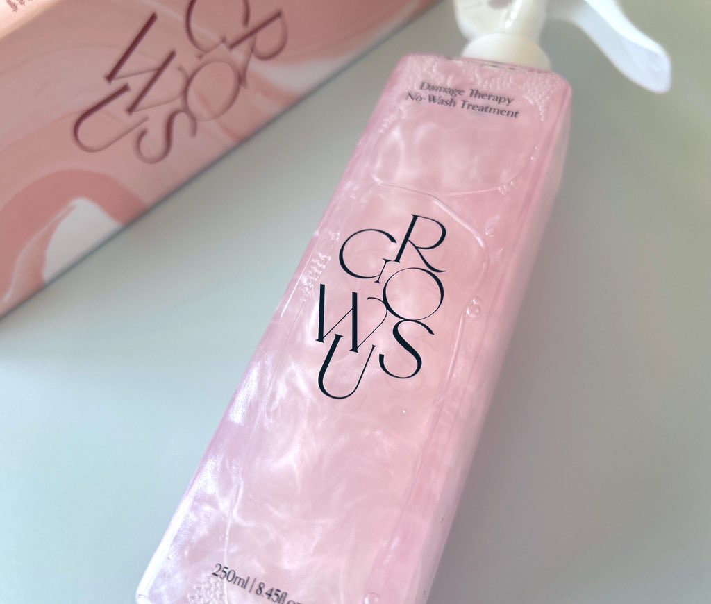 #PR
#growus
 
◽ダメージヘアトリートメント

チョンダムドンの韓国アイドルや
芸能人御用達のヘアサロンで愛用され
オリーブヤング1位獲得🏅

洗い流さないスプレータイプで
アイロン・ドライヤー前の髪の保護効果も。
まとまりが