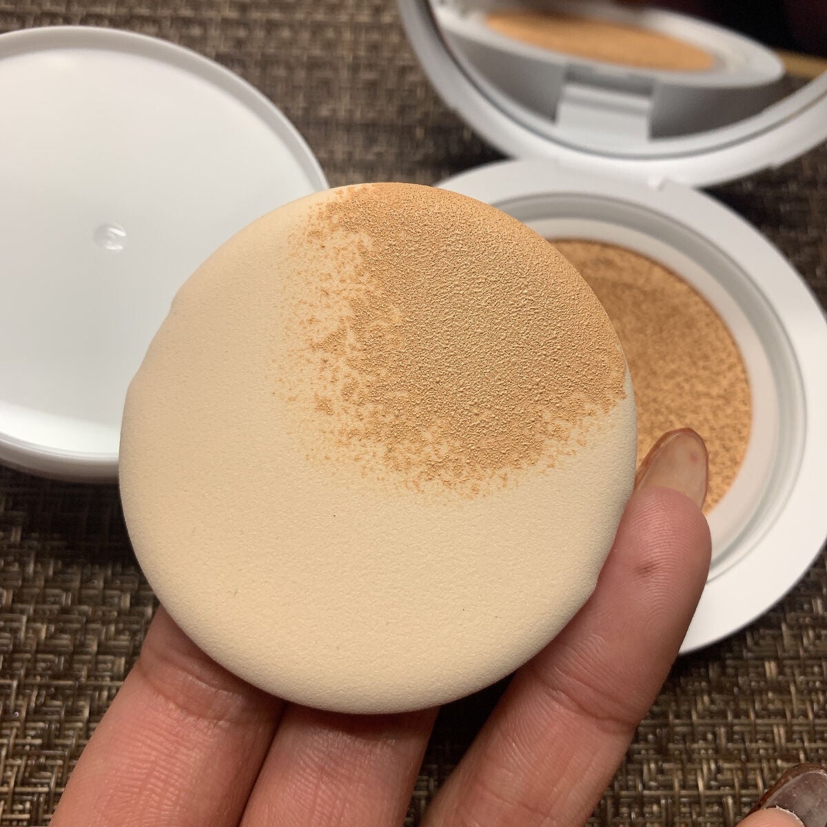 ロングラスティングソフトべべクッション/PPIBIB by AMUSE/クッションファンデーションを使ったクチコミ(4枚目)