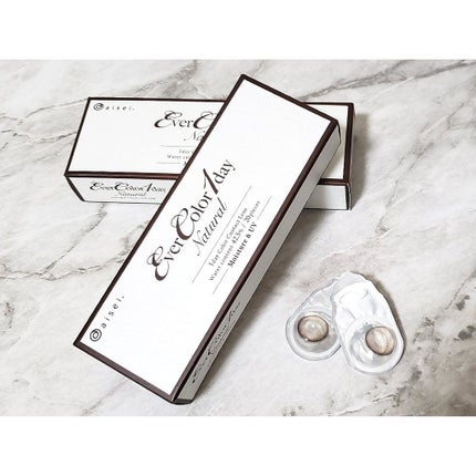 エバーカラーワンデーナチュラル モイストレーベルUV/エバーカラー/ワンデー(1DAY)カラコンを使ったクチコミ(7枚目)