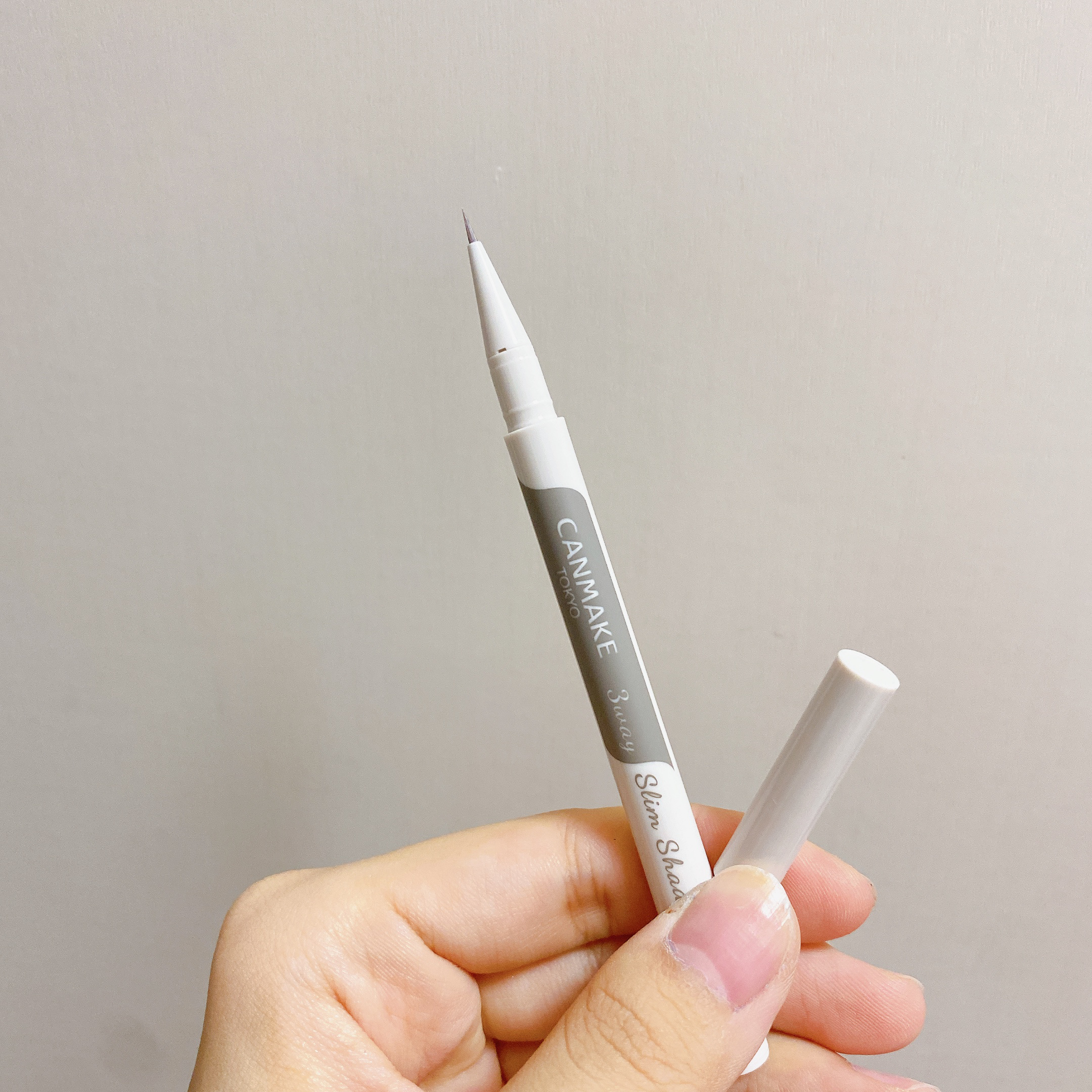 3wayスリムシェードライナー 03 ミストグレージュ/キャンメイク/リキッドアイライナーを使ったクチコミ（1枚目）