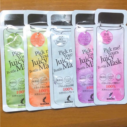 シゼナ ジューシーボトルマスク/Dermal/シートマスク・パックを使ったクチコミ(2枚目)