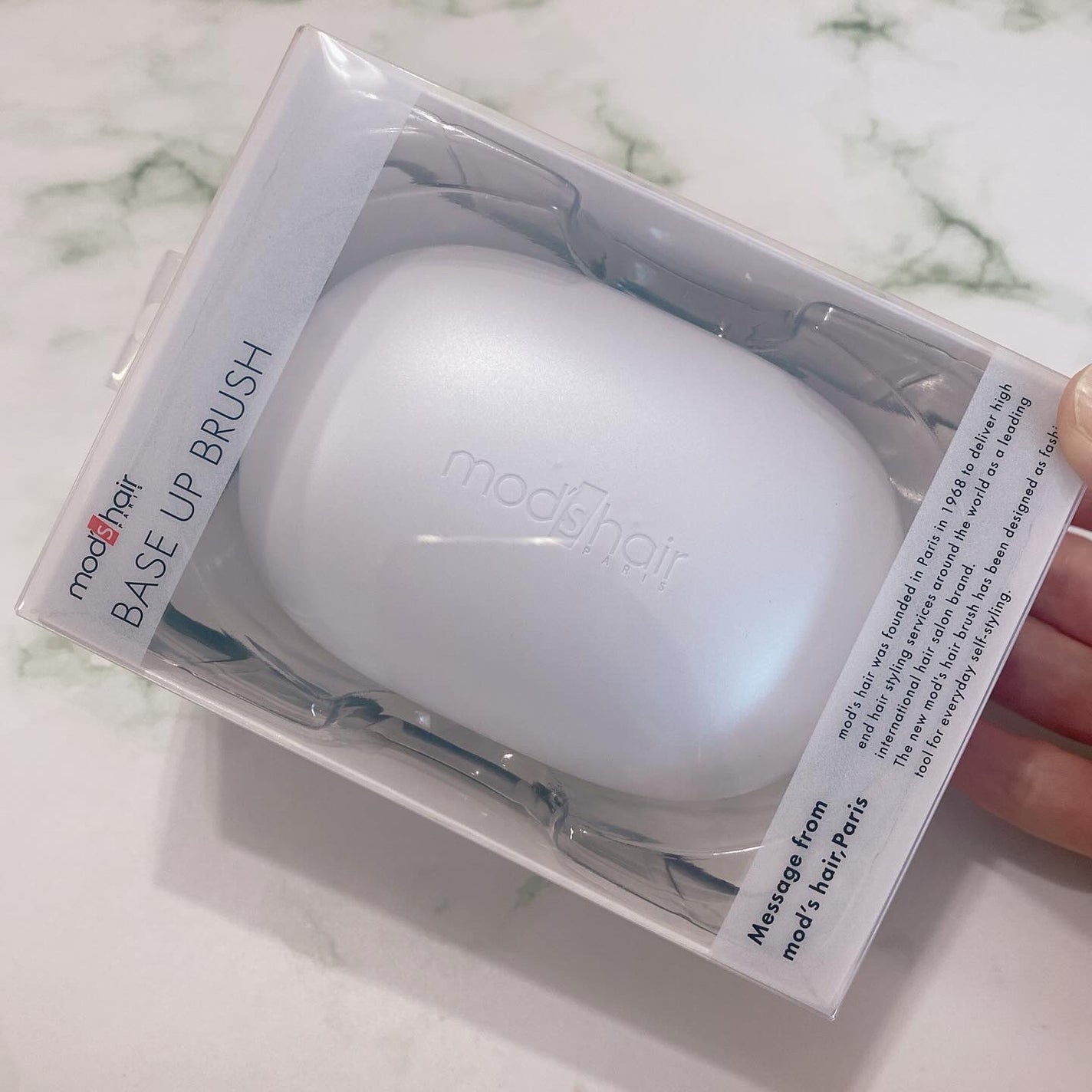 スタイリッシュ ベースアップブラシ(MHB-3070)/mod's hair/ヘアブラシを使ったクチコミ(7枚目)